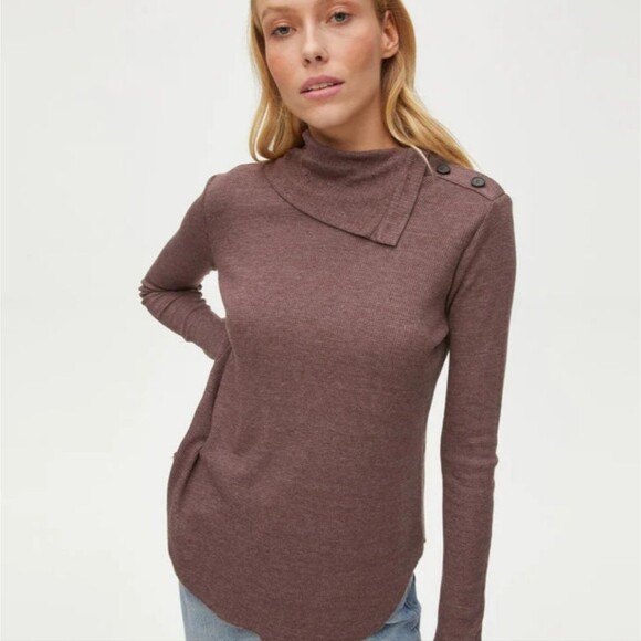 Michael Stars Bibi Cowl Neck Top | Size‎ M - Picture 1 of 9